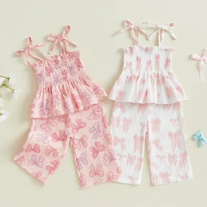 Lioraitiin Summer Toddler Baby Girl Clothes