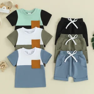 Lioraitiin -3Y Toddler Baby Boy Summer Clothes